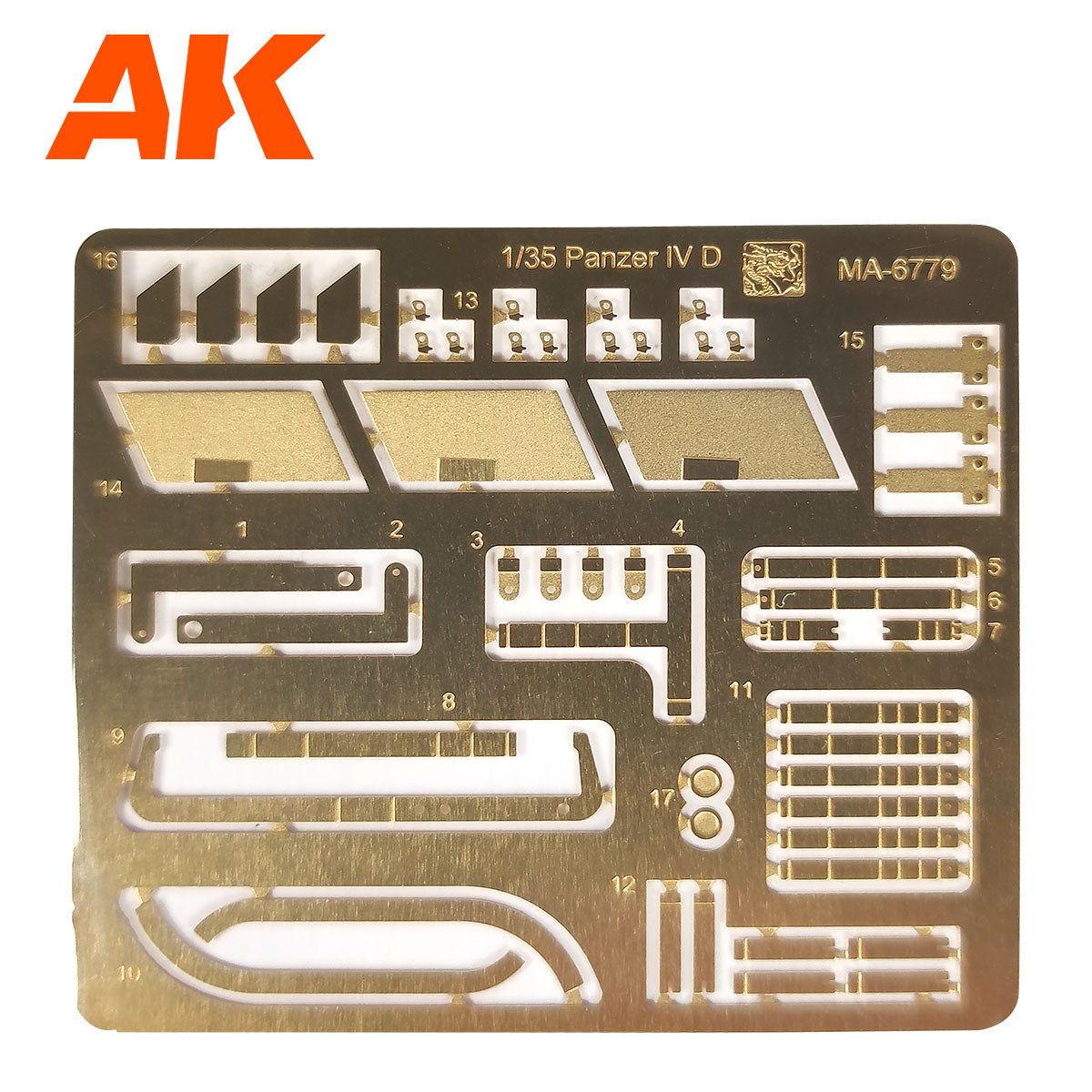 AK Interactive AK35504-A 1:35 Pz.Kpfw.Iv Ausf.D Afrika Korps + Dak Panzerfahrer