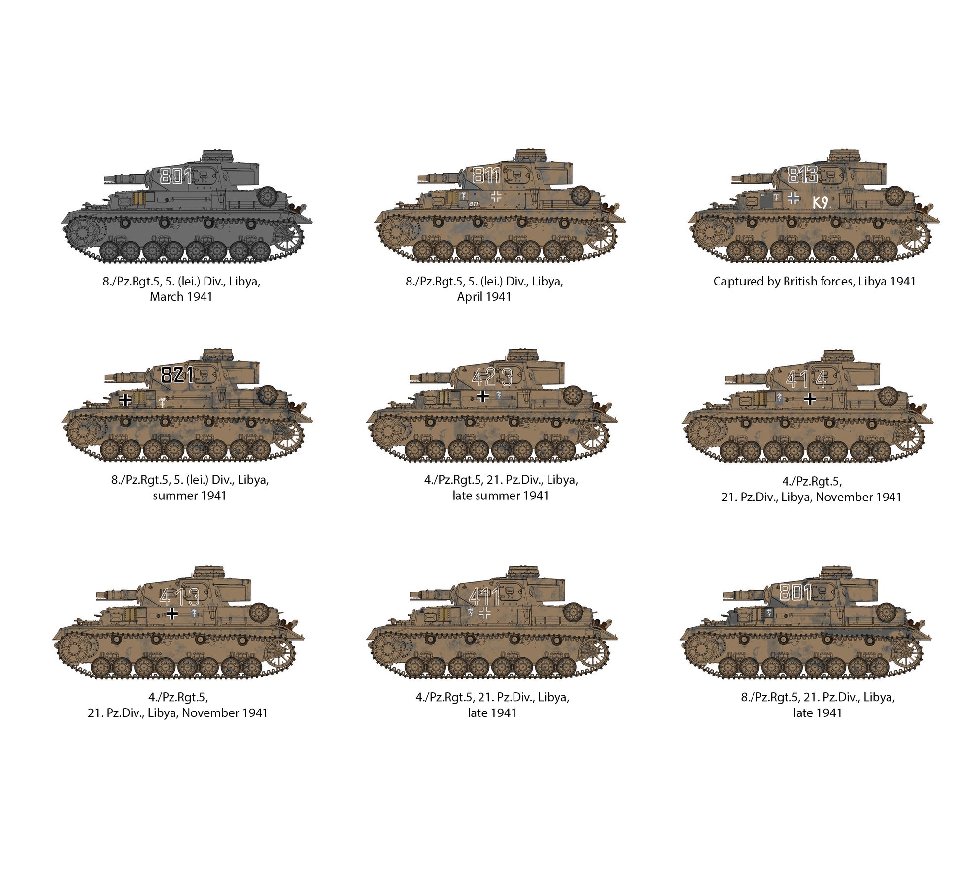 AK Interactive AK35504-A 1:35 Pz.Kpfw.Iv Ausf.D Afrika Korps + Dak Panzerfahrer