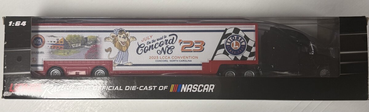 Lionel 2323LCCALQ 1:64 Diecast #23 LCCA Club 2023 Speedway Club Event