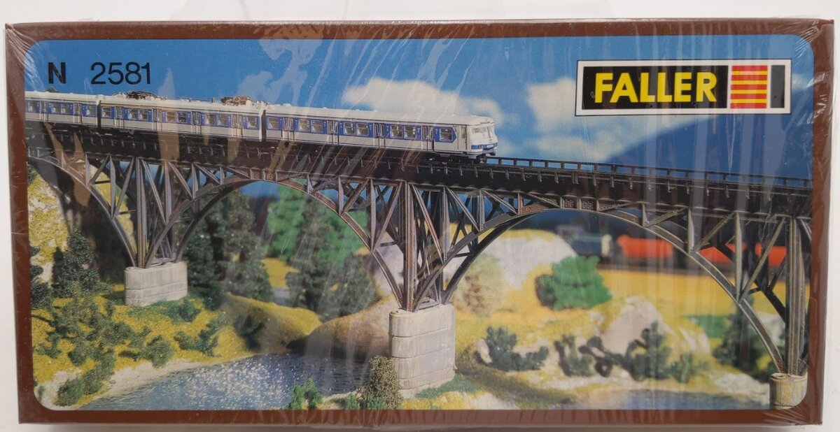 Faller 2581 N Scale Bridge Plastic Kit