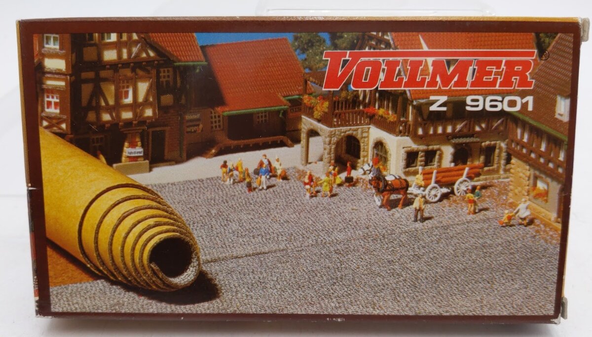 Vollmer 9601 Z Scale Cobblestone Strip 1 M Long / 8 cm. Wide