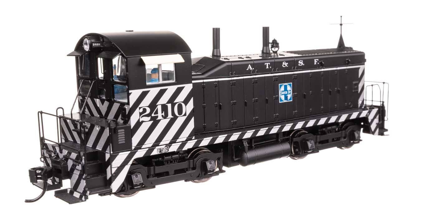 Walthers 920-50501 HO Santa Fe EMD NW2 Diesel Locomotive Standard DC #2410