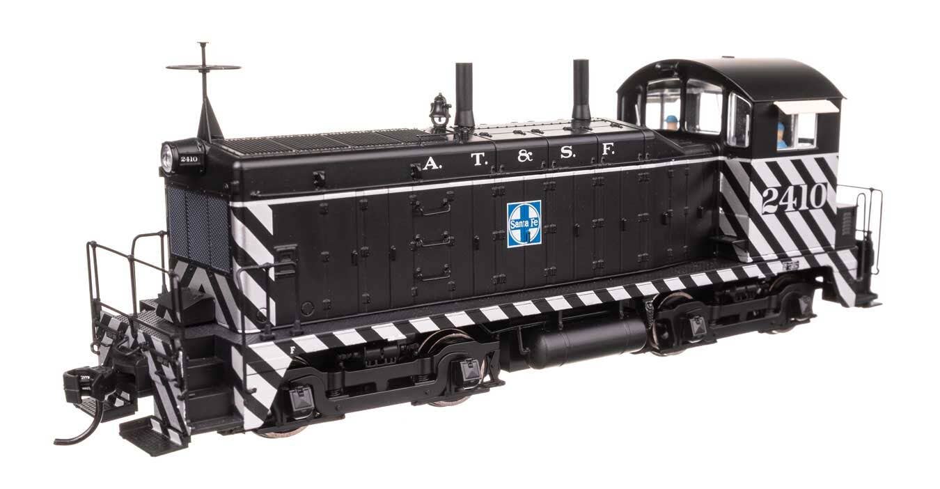 Walthers 920-50501 HO Santa Fe EMD NW2 Diesel Locomotive Standard DC #2410