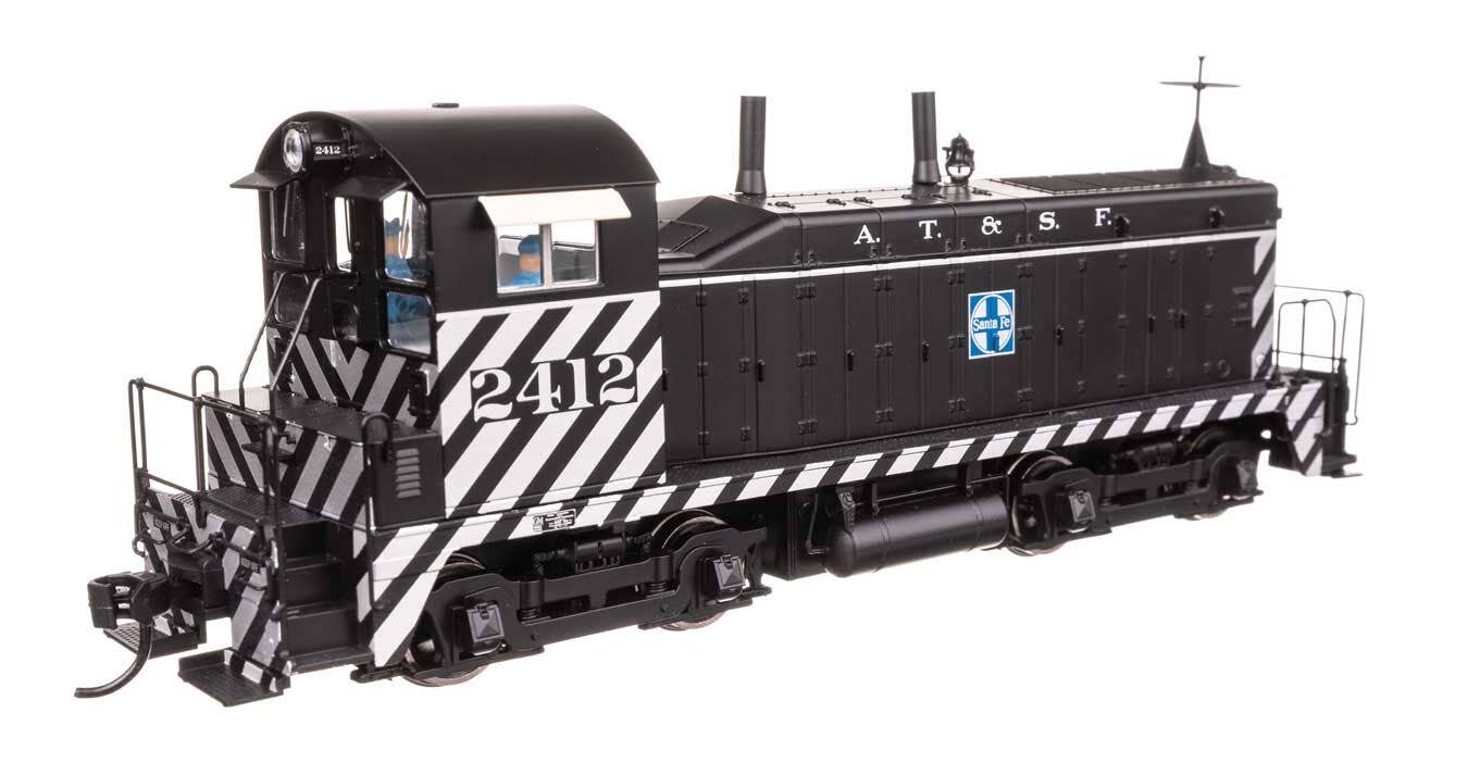 Walthers 920-50502 HO Santa Fe EMD NW2 Diesel Locomotive Standard DC #2412
