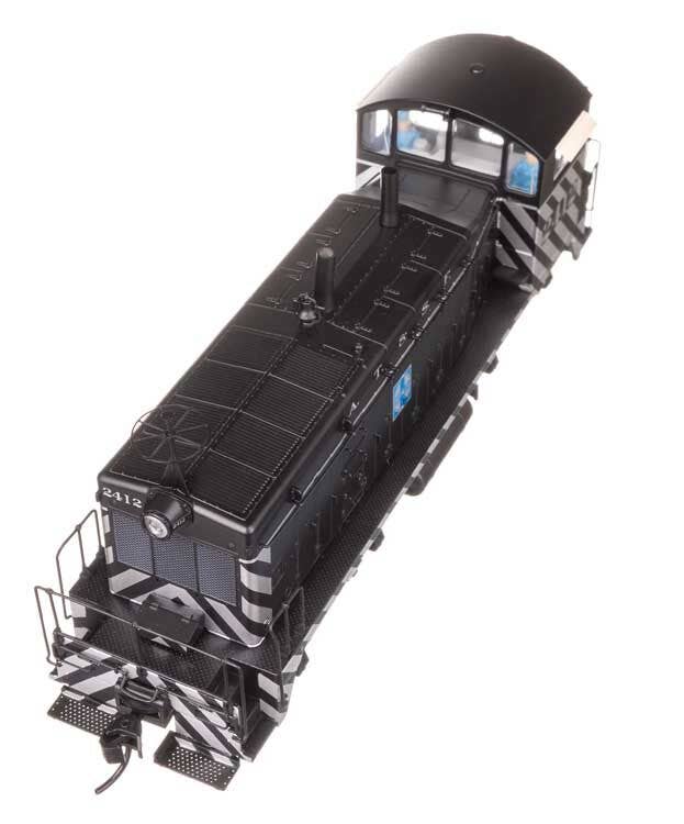 Walthers 920-50502 HO Santa Fe EMD NW2 Diesel Locomotive Standard DC #2412