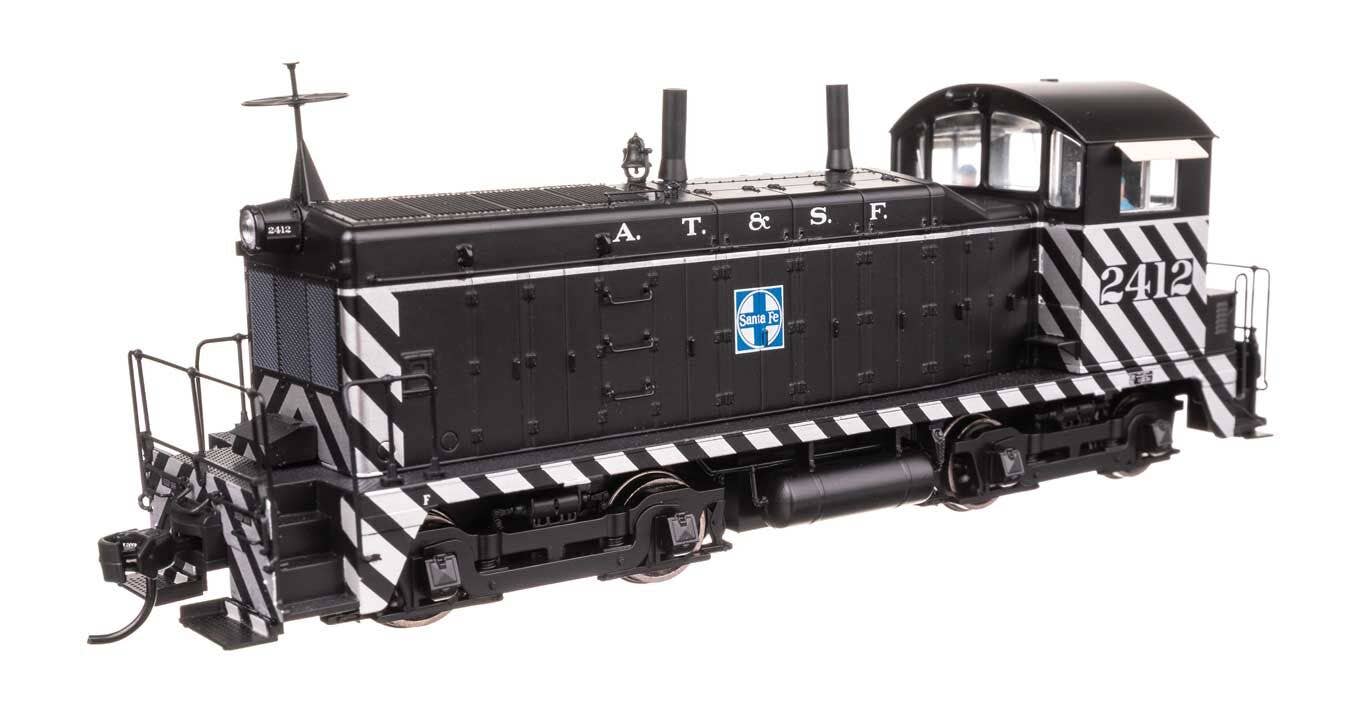 Walthers 920-50502 HO Santa Fe EMD NW2 Diesel Locomotive Standard DC #2412