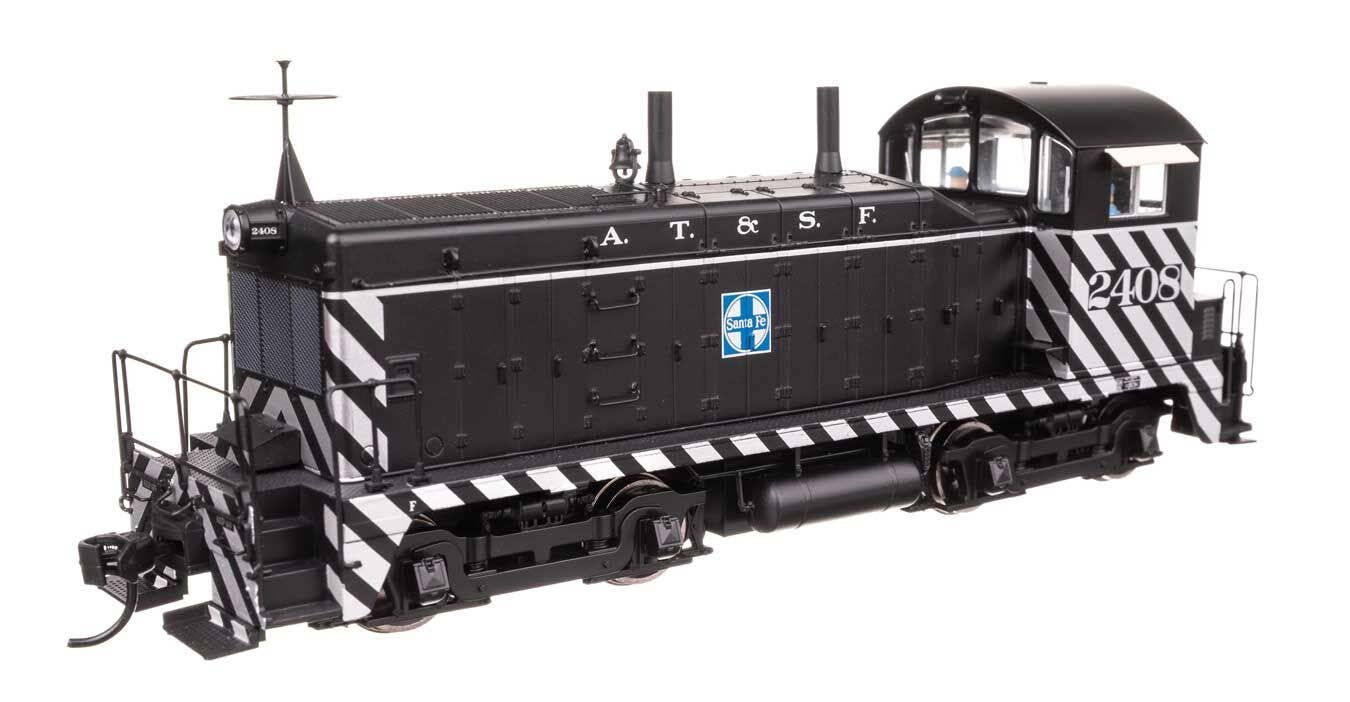 Walthers 920-43501 HO A.T.&S.F. EMD NW2 Diesel Locomotive w/ Sound and DCC #2408