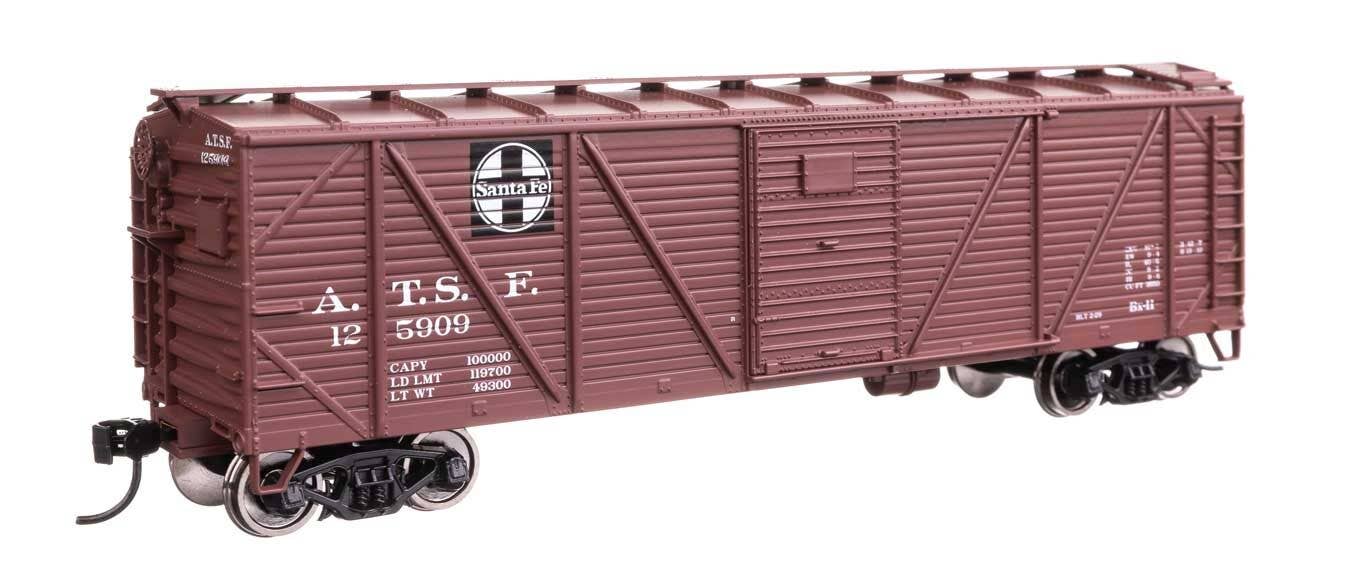Walthers 910-40351 HO Santa Fe 40' ARA Single Sheathed Boxcar RTR #125909