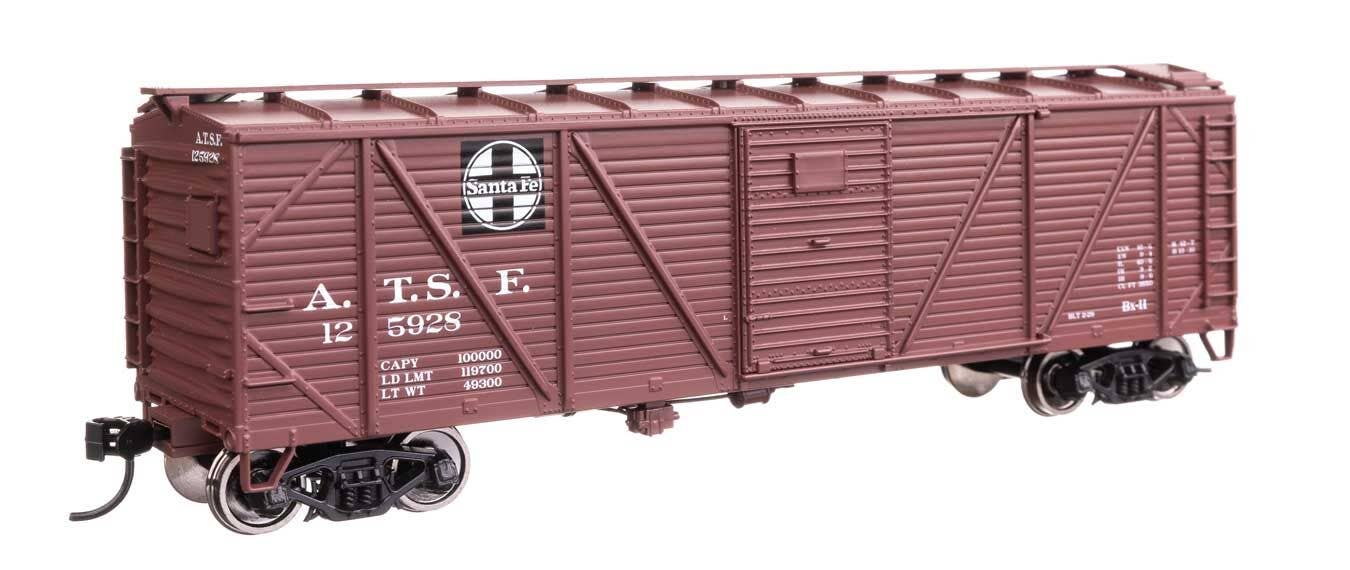 Walthers 910-40352 HO Santa Fe 40' ARA Single Sheathed Boxcar RTR #125928