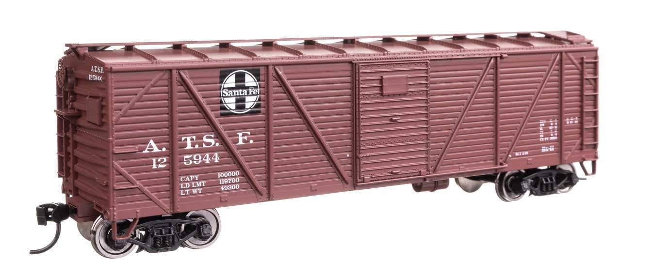Walthers 910-40353 HO Santa Fe 40' ARA Single Sheathed Boxcar RTR #125944
