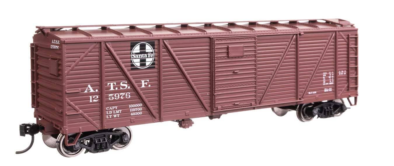Walthers 910-40354 HO Santa Fe 40' ARA Single Sheathed Boxcar RTR #125976