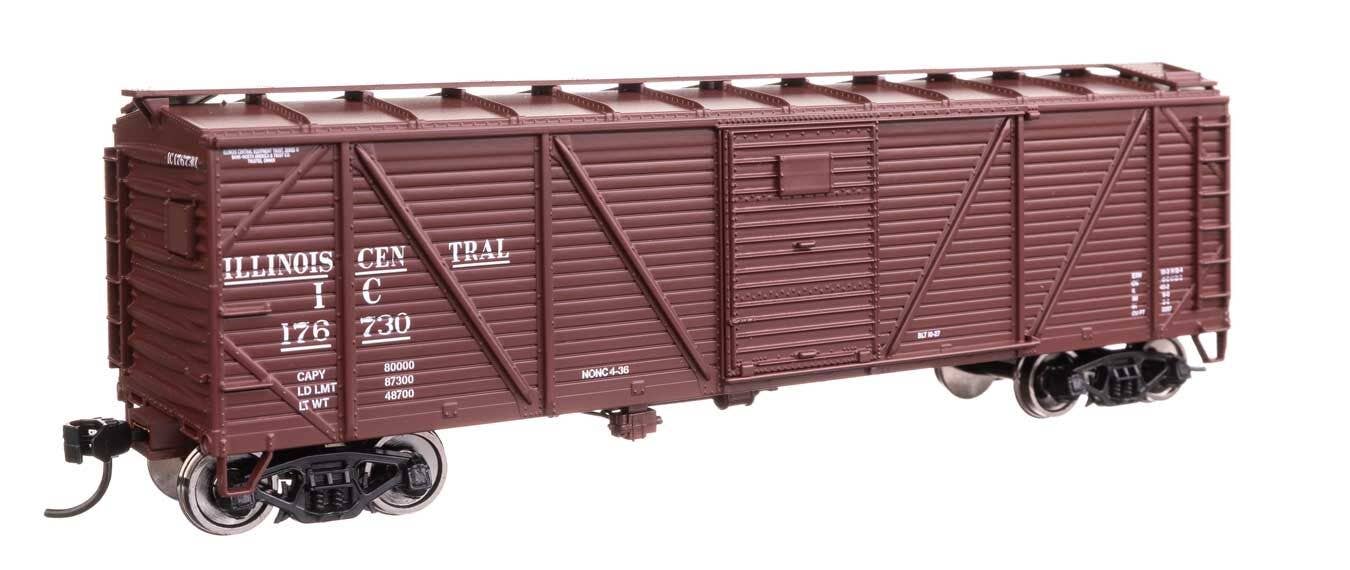 Walthers 910-40363 HO IC 40' ARA Single Sheathed Boxcar Ready to Run #176730