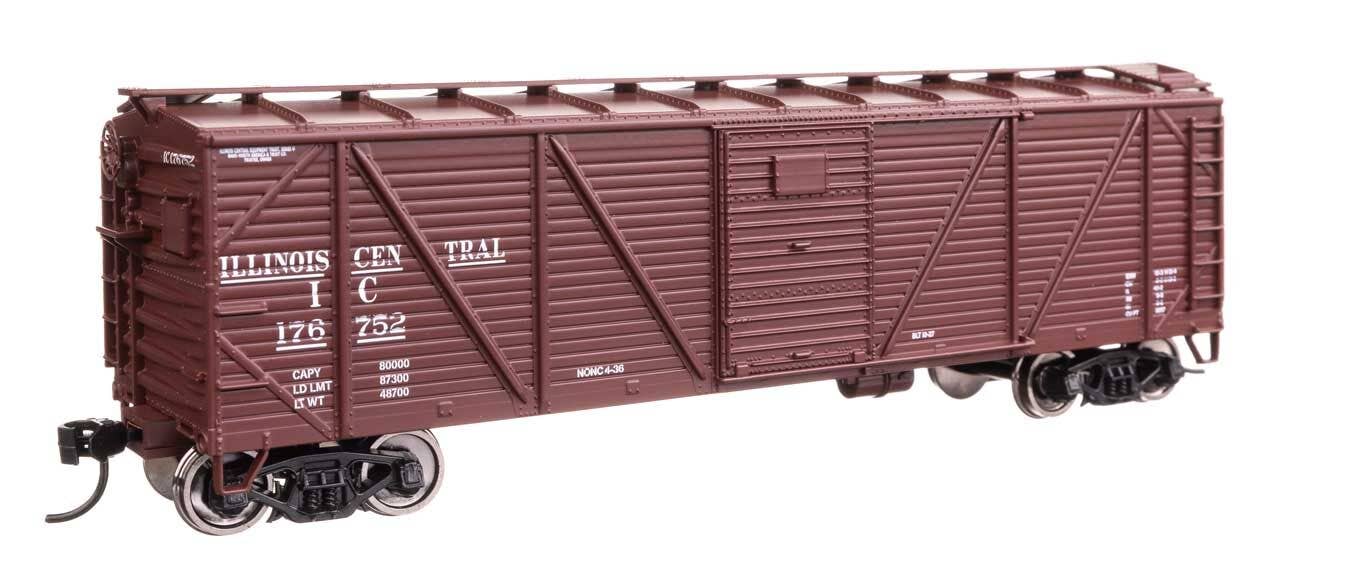 Walthers 910-40365 HO IC 40' ARA Single Sheathed Boxcar Ready to Run #176752