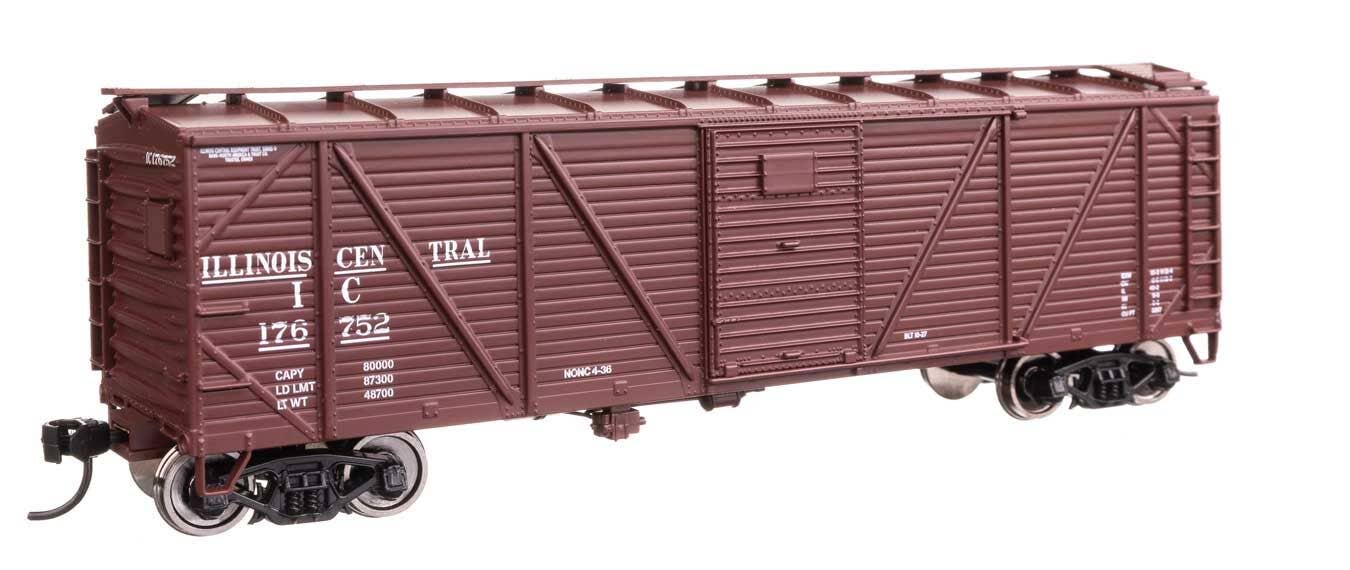 Walthers 910-40365 HO IC 40' ARA Single Sheathed Boxcar Ready to Run #176752