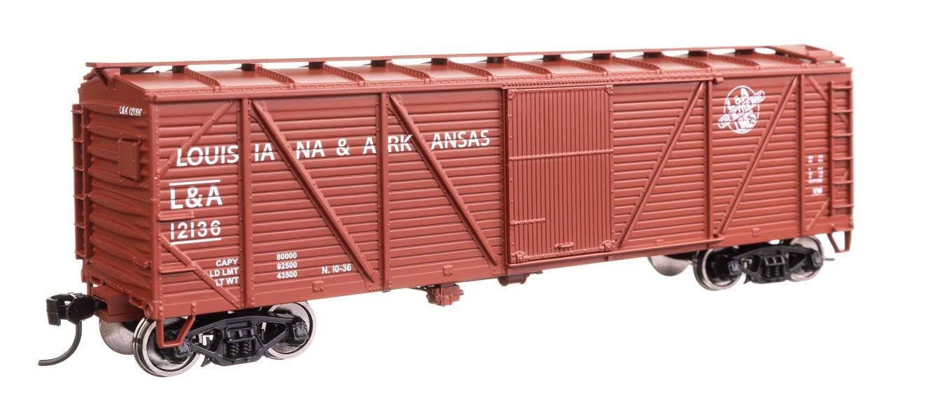 Walthers 910-40368 HO L&A 40' ARA Single Sheathed Boxcar Ready to Run #12136