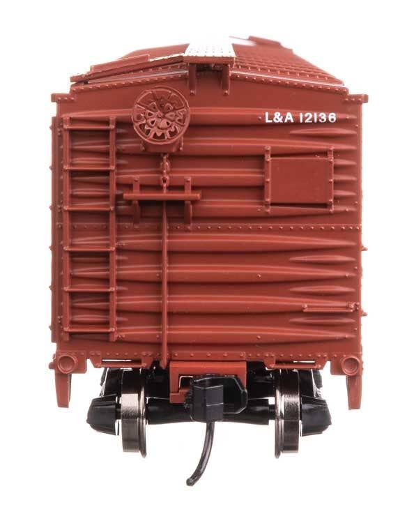 Walthers 910-40368 HO L&A 40' ARA Single Sheathed Boxcar Ready to Run #12136