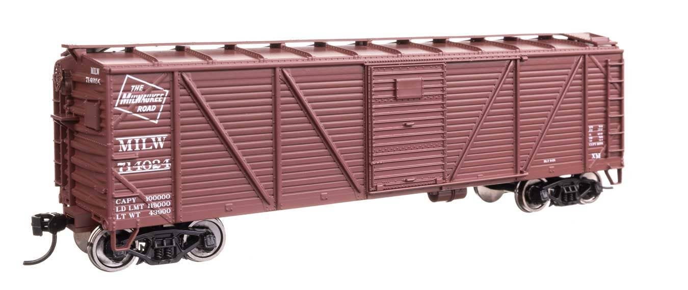 Walthers 910-40372 HO MILW 40' ARA Single Sheathed Boxcar Ready to Run #714024
