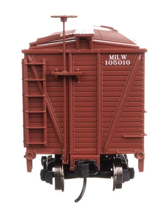 Walthers 910-41459 HO Milwaukee Road 40' Wood Stock Car Ready to Run #105010