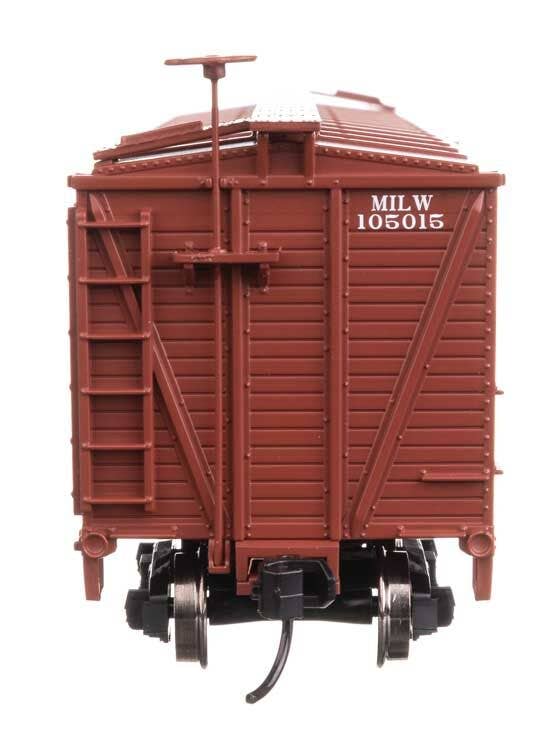 Walthers 910-41460 HO Milwaukee Road 40' Wood Stock Car Ready to Run #105015
