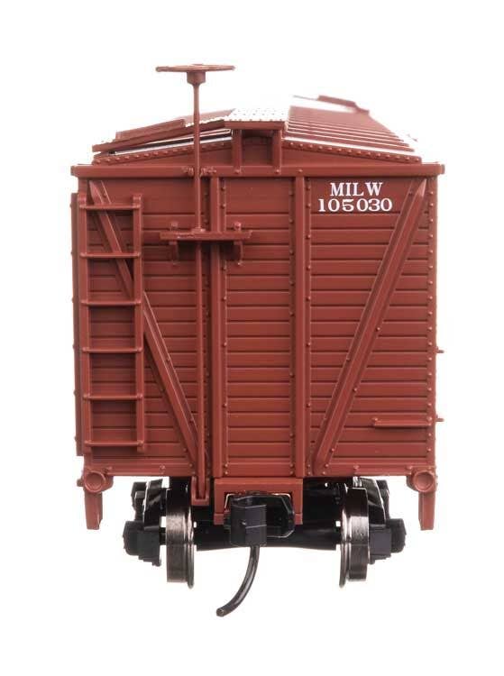 Walthers 910-41462 HO Milwaukee Road 40' Wood Stock Car Ready to Run #105030