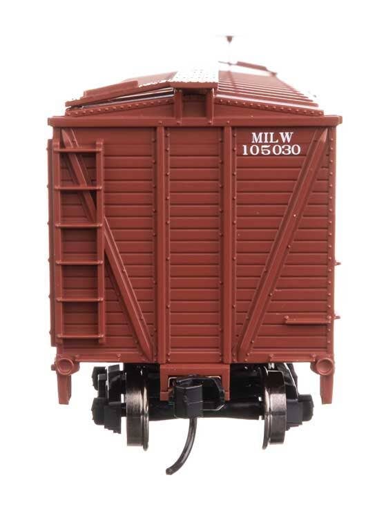 Walthers 910-41462 HO Milwaukee Road 40' Wood Stock Car Ready to Run #105030