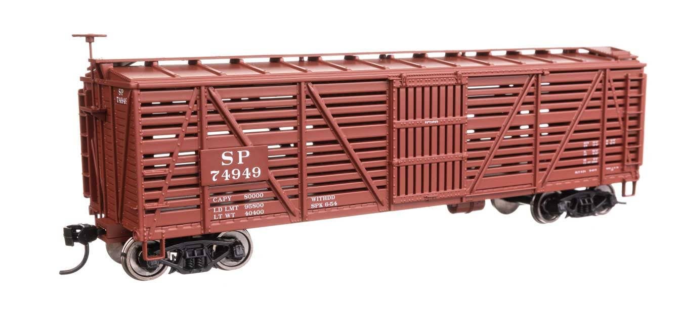 Walthers 910-41469 HO Southern Pacific 40' Wood Stock Car Ready to Run #74949