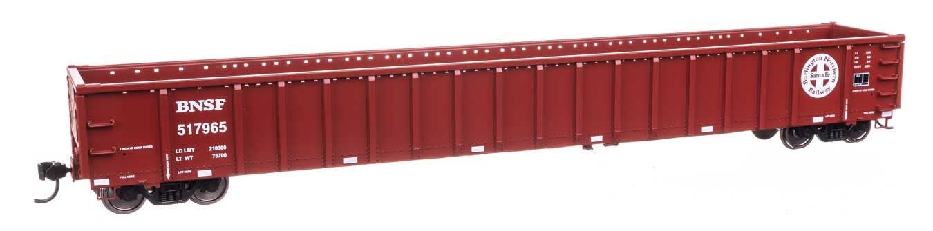 Walthers 910-6463 HO BNSF Railway 68' Railgon Gondola Ready To Run #517965