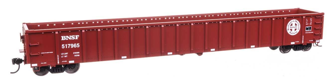 Walthers 910-6463 HO BNSF Railway 68' Railgon Gondola Ready To Run #517965