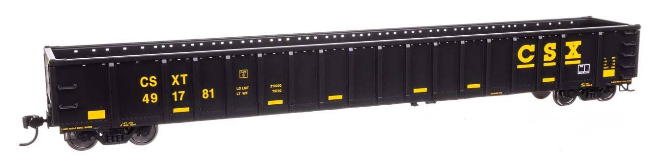 Walthers 910-6468 HO CSX 68' Railgon Gondola Ready To Run #491781