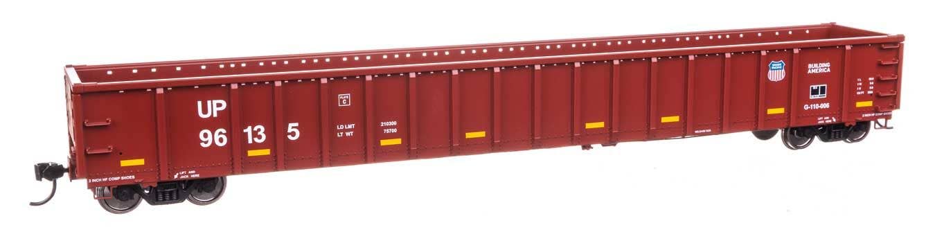 Walthers 910-6481 HO Union Pacific 68' Railgon Gondola Ready To Run #96135