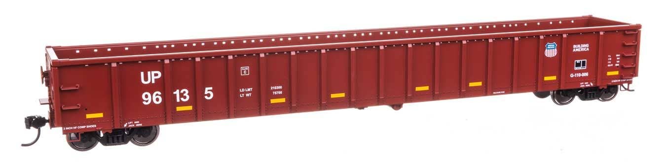 Walthers 910-6481 HO Union Pacific 68' Railgon Gondola Ready To Run #96135