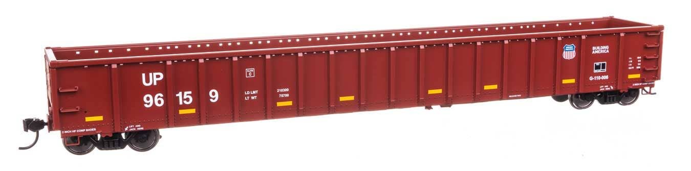 Walthers 910-6482 HO Union Pacific 68' Railgon Gondola Ready To Run #96159