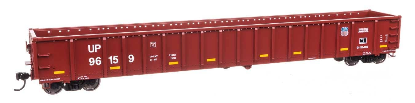 Walthers 910-6482 HO Union Pacific 68' Railgon Gondola Ready To Run #96159