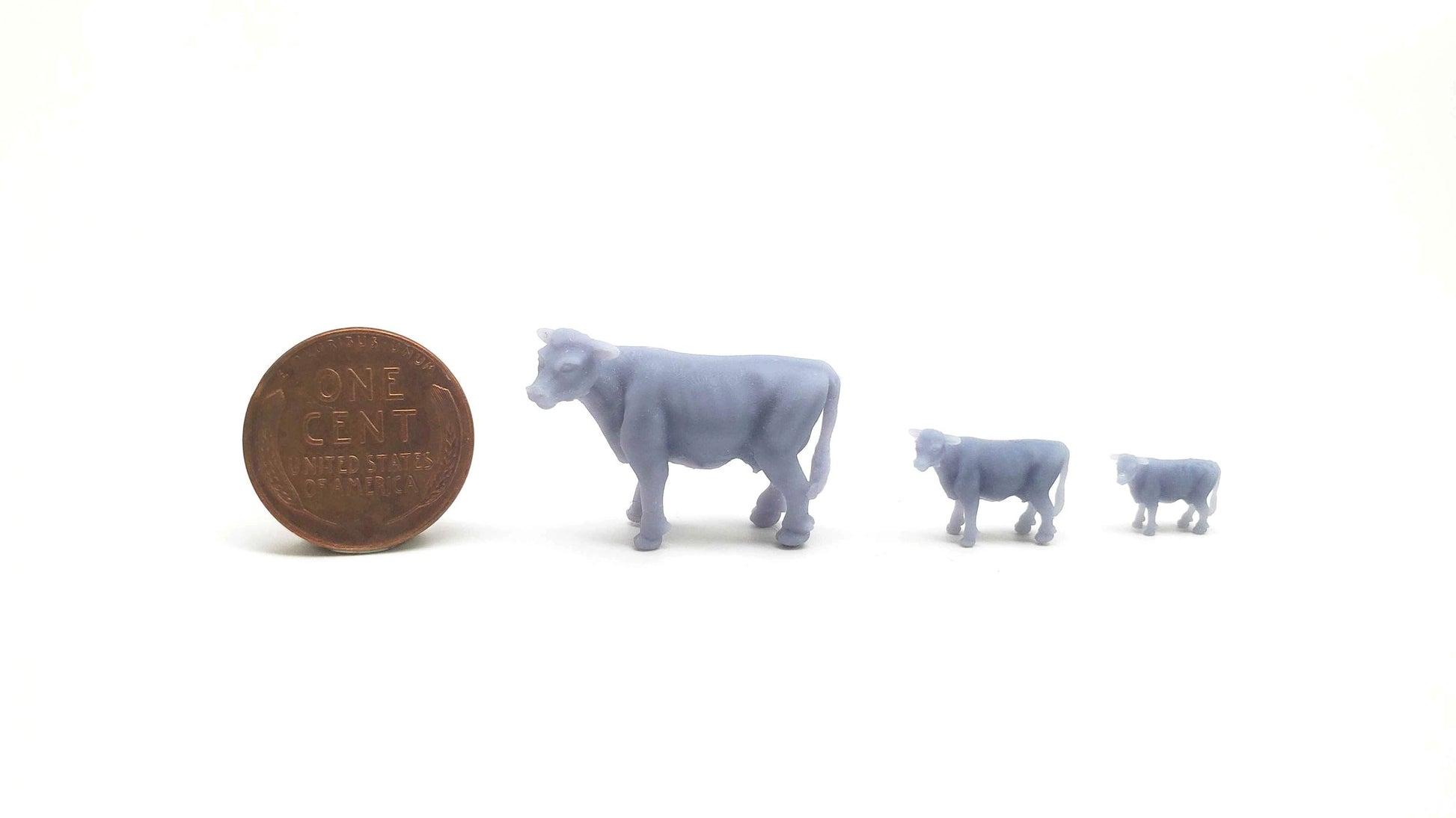 All Scale Miniatures 870977 HO Cow Figure (Pack of 5)