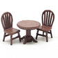 All Scale Miniatures 8701017 HO Classic Dining Set