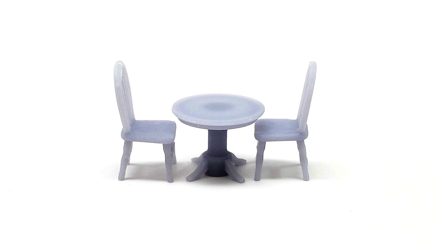 All Scale Miniatures 8701017 HO Classic Dining Set