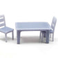 All Scale Miniatures 8701020 HO Common Dining Set