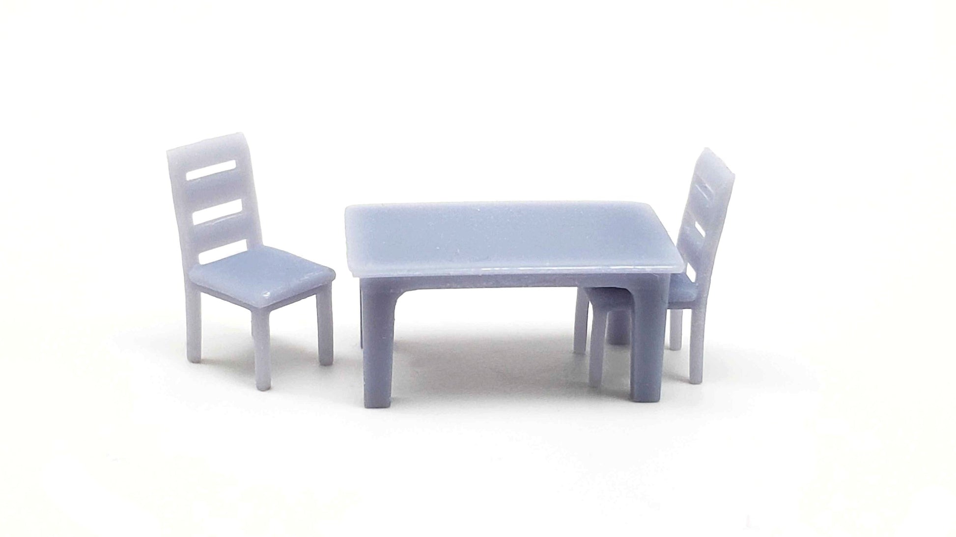 All Scale Miniatures 8701020 HO Common Dining Set