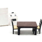 All Scale Miniatures 8701020 HO Common Dining Set