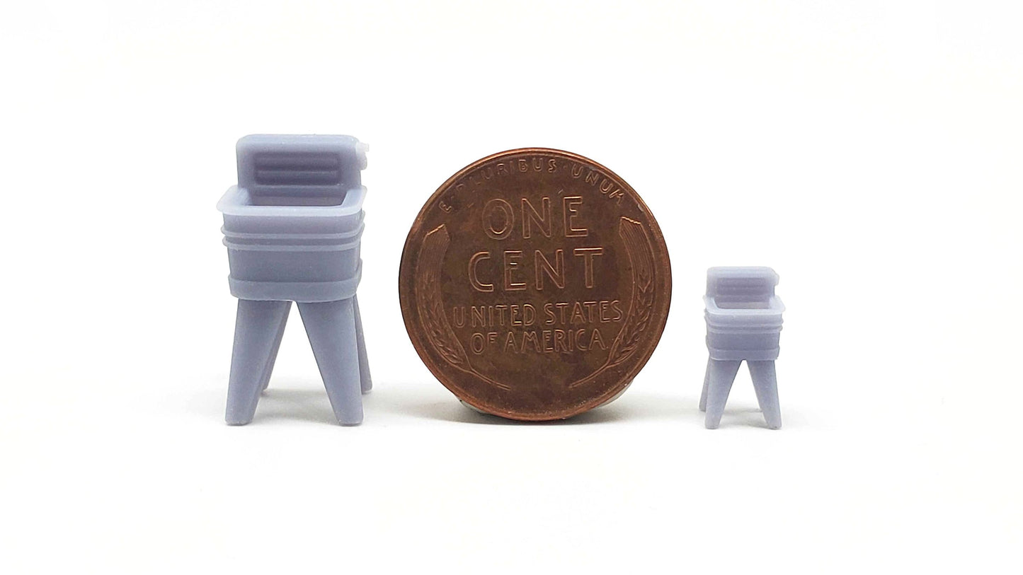 All Scale Miniatures 8701025 HO Wringer Washer (Pack of 5)