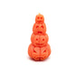 All Scale Miniatures 8701027 HO Jack-O'-Lantern Stack (Pack of 5)