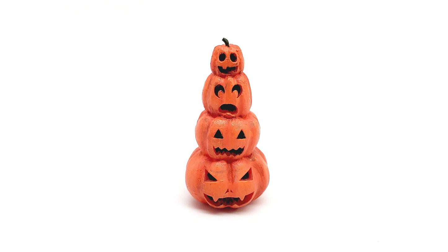 All Scale Miniatures 8701027 HO Jack-O'-Lantern Stack (Pack of 5)