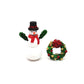 All Scale Miniatures 8701028 HO Holiday Wreath (Pack of 5)