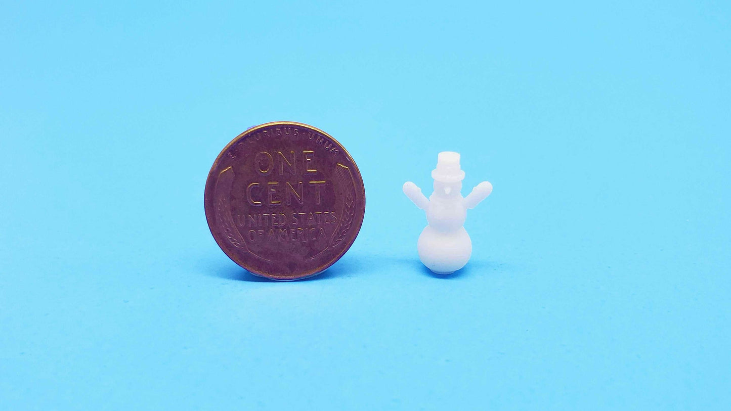 All Scale Miniatures 8701029 HO Snowman (Pack of 5)
