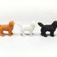 All Scale Miniatures 870962G HO Gold Dog Figure (Pack of 5)