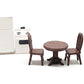 All Scale Miniatures 8711015 HO Claw Foot Dining Table