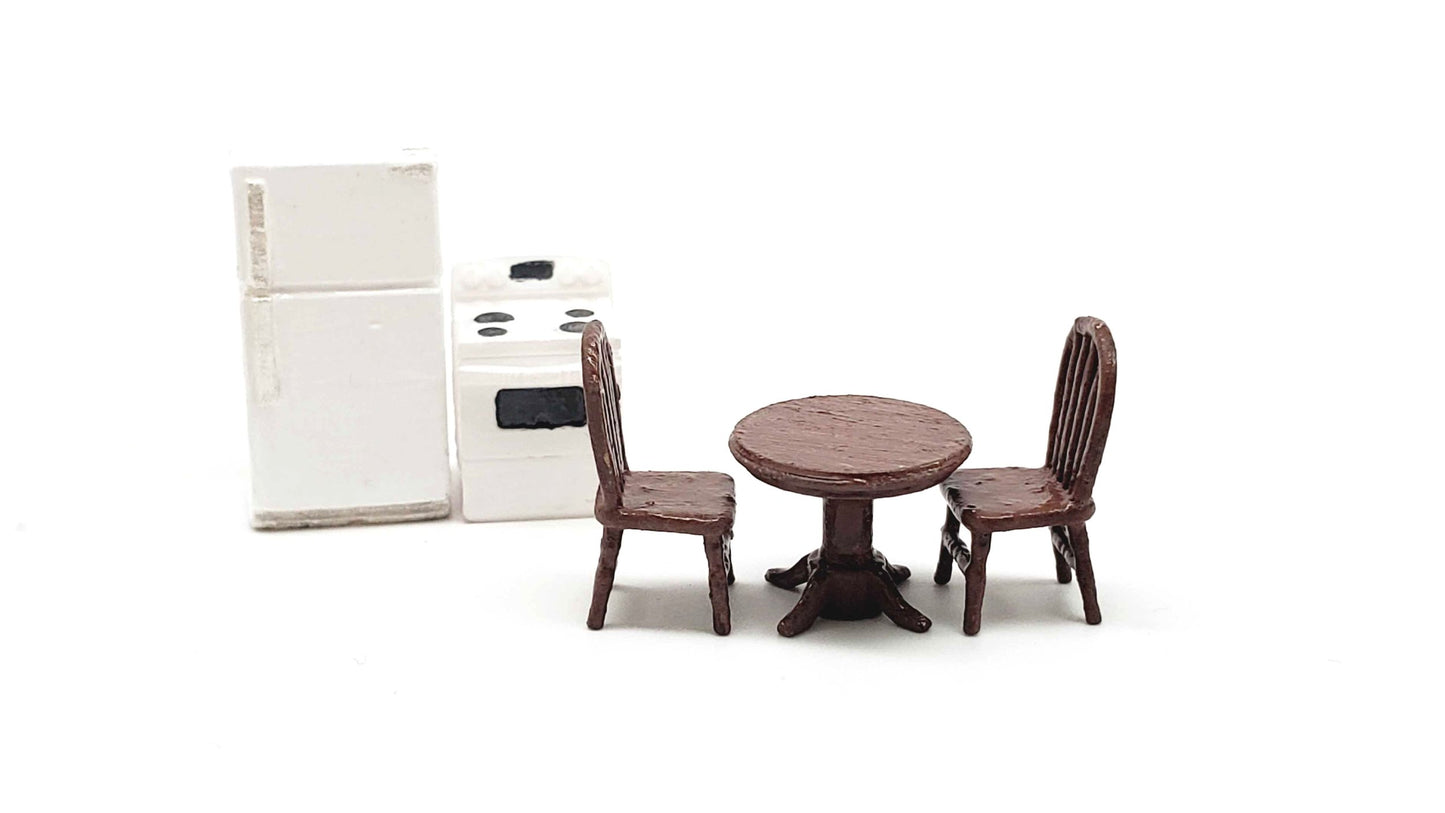 All Scale Miniatures 8711015 HO Claw Foot Dining Table