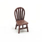 All Scale Miniatures 8711016 HO Rounded Wooden Chairs (Pack of 2)