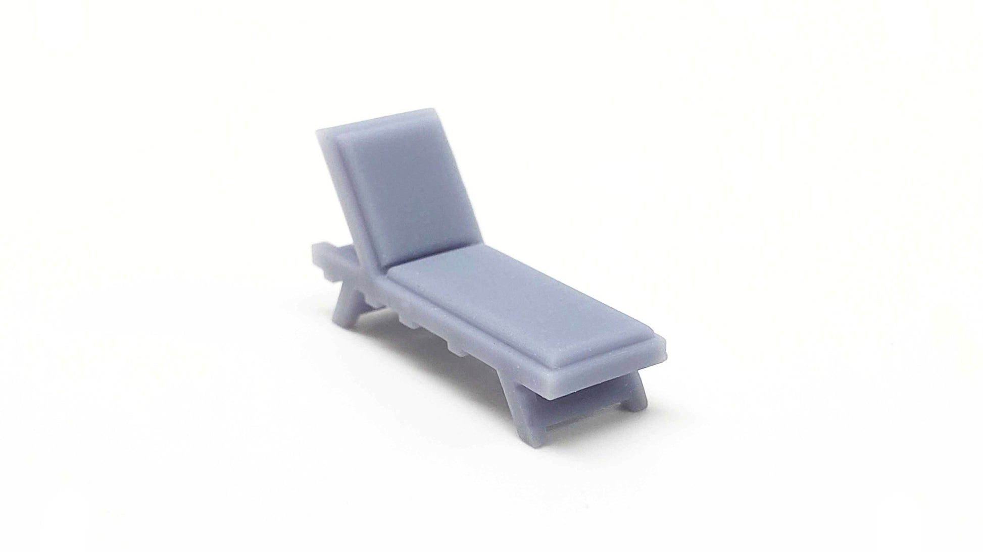 All Scale Miniatures 8711024 HO Patio Lounge Chair