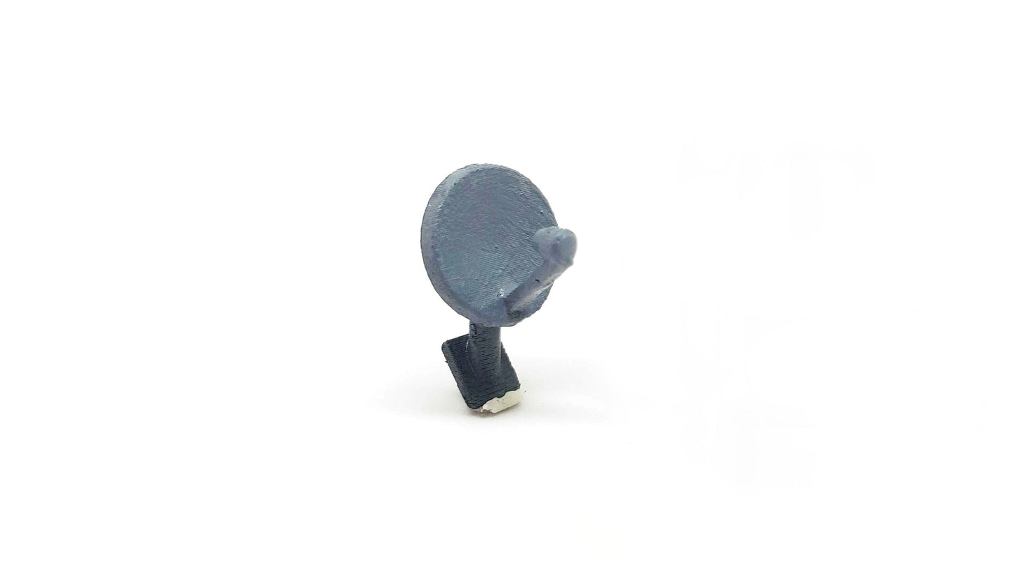 All Scale Miniatures 16001010 N TV Satellite Dish (Pack of 5)